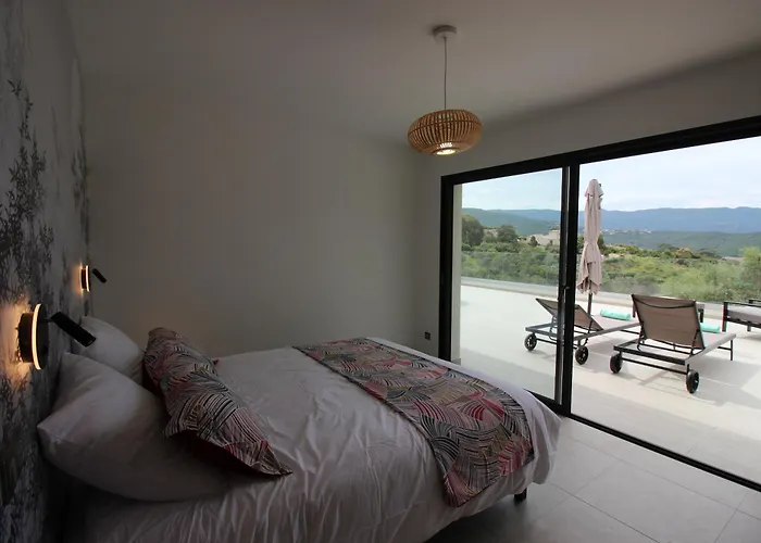 Villa Les Terrasses De Ruppione - Restonica 10 Pers